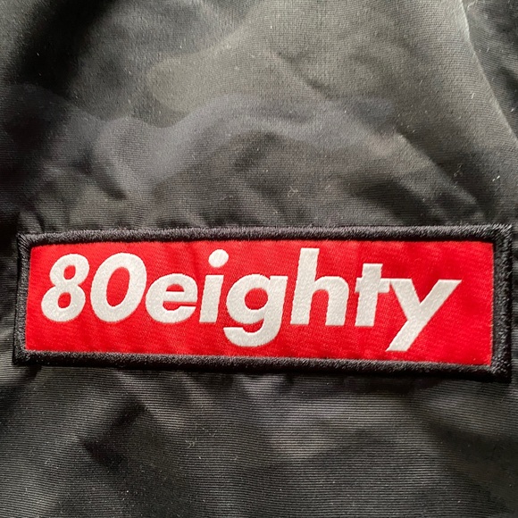80eighty Black Camo Windbreaker Men’s XL - Picture 6 of 6